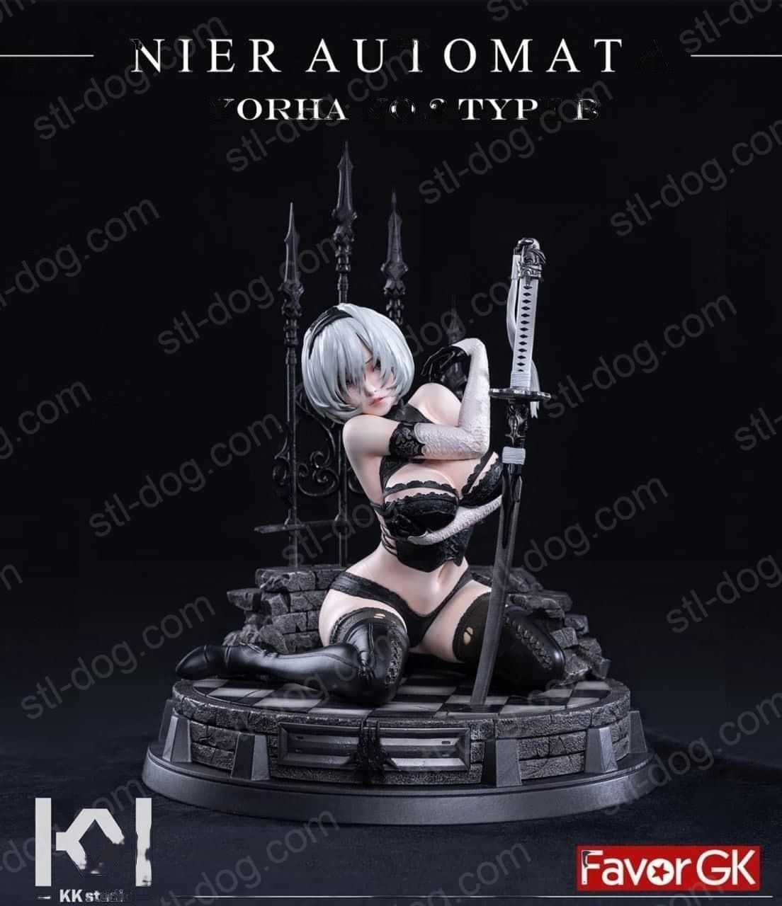 尼尔机械纪元 A2  3D打印图纸